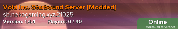 Void Inc. Starbound Server [Modded]